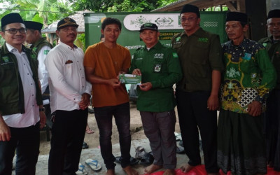 LAZISNU PCNU Kota Semarang Salurkan Bantuan untuk Korban Angin Puting Beliung di Kecamatan Palas